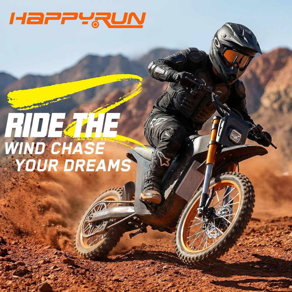 G300 SE 4500W Peak Electric Dirt Bike for Adults and Teens, 48V 26Ah