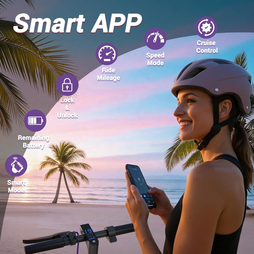 Adult Electric Scooter, Max Speed 19/21MPH, Up to 28/21/19/15/12