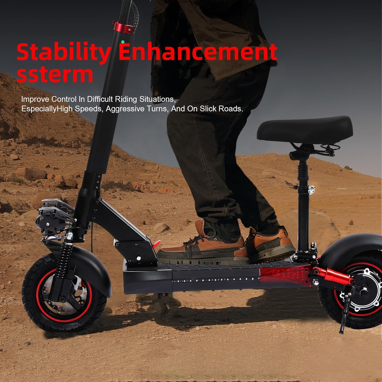 Electric Scooter Adults,1200/1600W Motor, 30/34 MPH Top Speed & 30/40 Miles Range