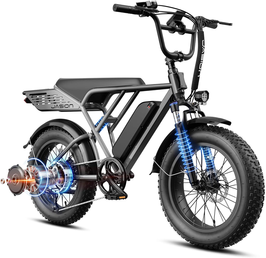 Electric Bike for Adults,70Miles Max Range Electric Motorcycle,2000W Peak & 30MPH