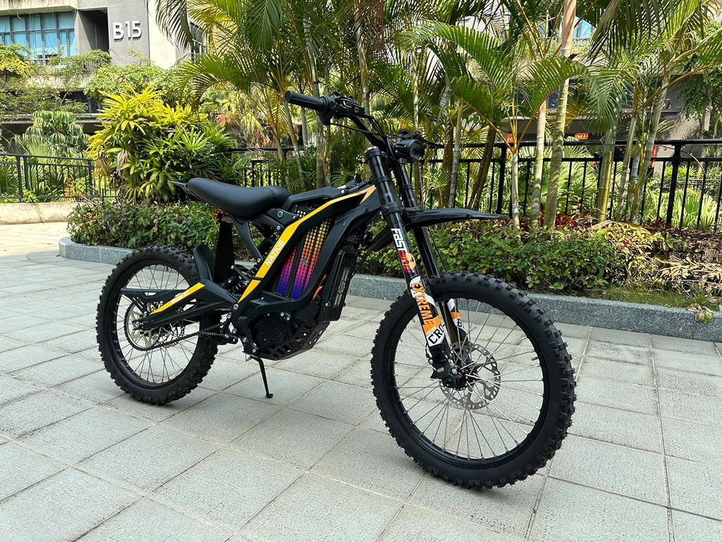 Electric Motorcycle Bike for Adults, Electric Dirt Bike 8000W(Peak) Mid-Mounted Motor