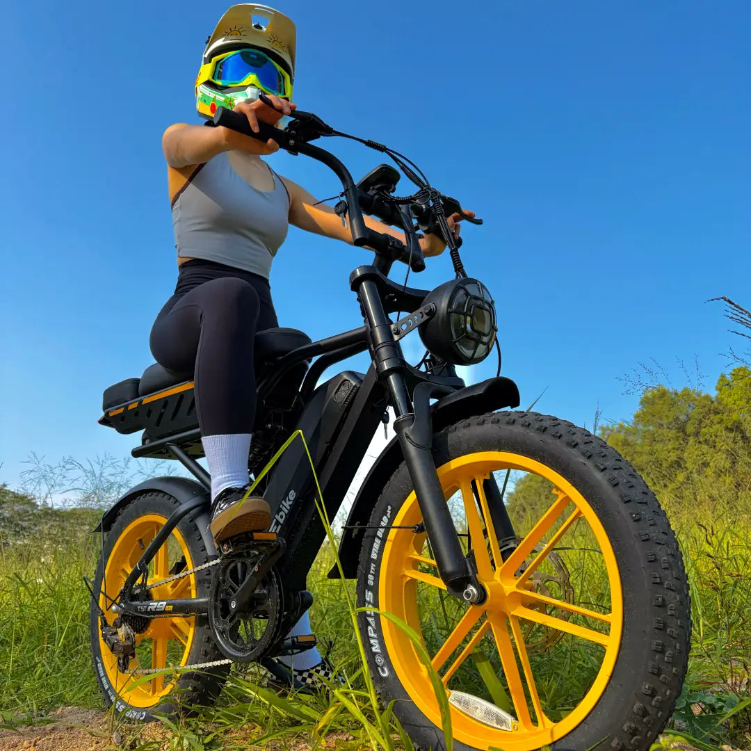 TST® Combo Sale R9 Dual-Battery 1500W Long-Range E-Bike
